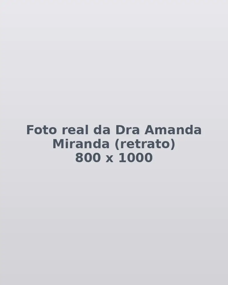 Dra Amanda Miranda, pediatra e pneumologista pediátrica em Paulínia