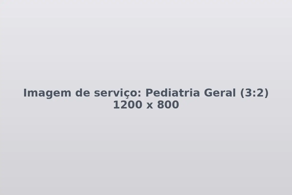 Consulta de Pediatria Geral com a Dra Amanda Miranda em Paulínia